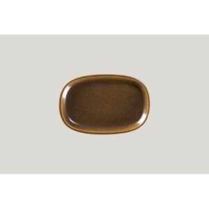 Dish oval bronze porcelain 22.5 cm Rakstone Ease Rak