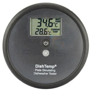 DISHTEMP DISHWASHER THERMOMETER 0 TO 90°C ACCURACY +/-0.5°C
