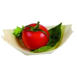 DISPOSABLE WOOD BOAT PACK OF 50 L7 X W4.3 X H1.5CM