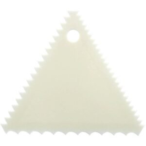 DOUGH SCRAPPER COMB TRIANGULAR 3 SIDES L10.5 X W10.5 X H10.5CM
