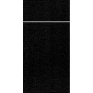Sleeve black non-woven 24x10 cm Duniletto Duni (46 units)
