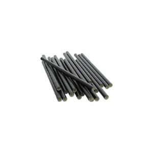 ECO-FRIENDLY BLACK PAPER COCKTAIL STRAW D0.6XL14CM PACK OF 250