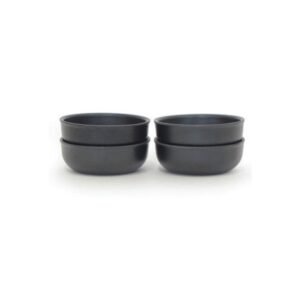 EKOBO FRESCO BLACK SET OF 4 MINI BOWLS 4 D7XH2.5CM 6CL BAMBOO FIBERWARE