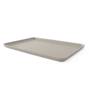 EKOBO FRESCO STONE TRAY 45X33XH2CM BAMBOO FIBERWARE