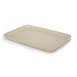EKOBO FRESCO WHITE TRAY 32X22XH2CM BAMBOO FIBERWARE