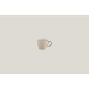 Espresso cup round Argila Decor porcelain 8 cl Ø 6.5 cm Earth Rak