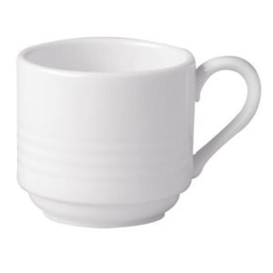 Espresso cup round ivory glazed 9 cl Ø 6 cm Rondo Rak