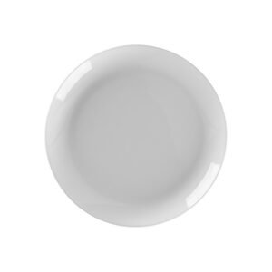 Flat coupe plate round ivory bone china Ø 26.8 cm Fedra Rak