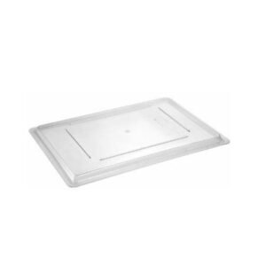 FLAT LID FOR FOOD BOX CLEAR L66.2 X W46CM POLYCARBONATE