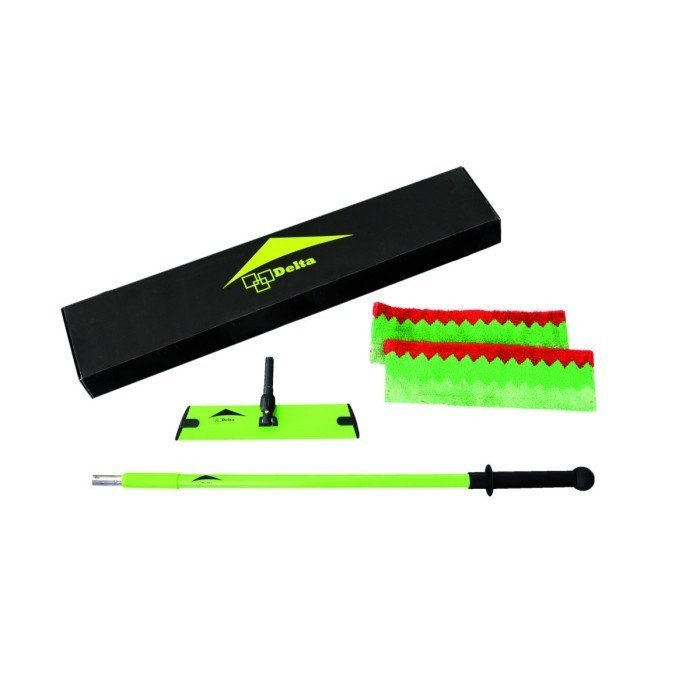 Flat mop kit green 180 cm Delta