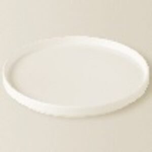 FLAT PLATE 23CM ROUND WITHOUT RIM NORDIC