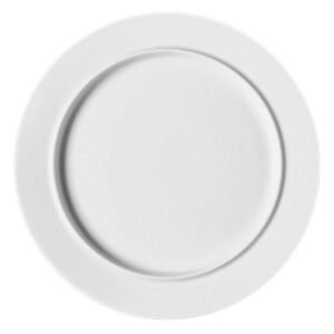 FLAT PLATE 24CM ROUND WITH RIM NORDIC
