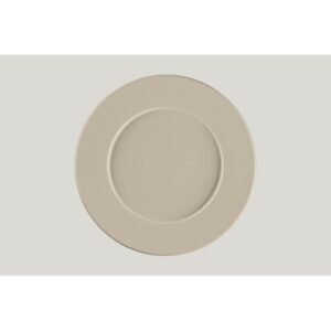 Flat plate round Argila Decor porcelain Ø 32.5 cm Earth Rak