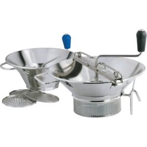 Food mill stainless steel Ø 31 cm 25 cm 1.5 kg/min 14 cm L.tellier