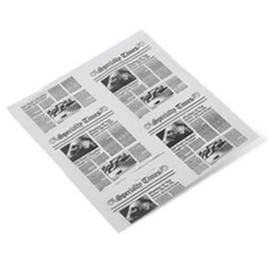 FRY PAPER NEWSPAPER WHITE BACKGROUND PACK OF 1000 L30.5 X W30.5CM