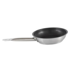 Frying pan round stainless steel With release liner Ø 20 cm 4.5 cm 1.2 L Qualiplus Pro.cooker