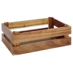 GN 1/4 crate wood 29x18.5x10.5 cm Superbox Aps
