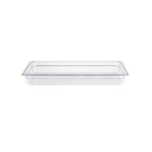 GN CONTAINER 1/1-65 RECTANGULAR CLEAR POLYCARBONATE