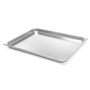 CONTAINER GN 2/1-65 RECTANGULAR 18.5L THICK. 0.8MM STAINLESS STEEL QUALIPLUS PRO.COOKER