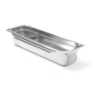 CONTAINER GN 2/4-65 RECTANGULAR 3.5L THICK. 0.6MM STAINLESS STEEL QUALIPLUS PRO.COOKER
