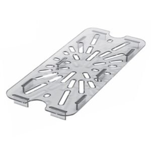 GN DRAINER 1/1 CLEAR L46.5 X W26CM POLYCARBONATE