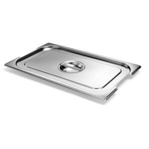 GN LID 2/1 ROUND THICK. 0.9MM STAINLESS STEEL QUALIPLUS PRO.COOKER