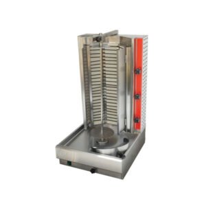 GYROS GRILL ELECTRIC 45 KG MEAT CAPACITY SPIT H79.50CM 230V/50-60HZ 6KW STAINLESS STEEL PRO.INOX