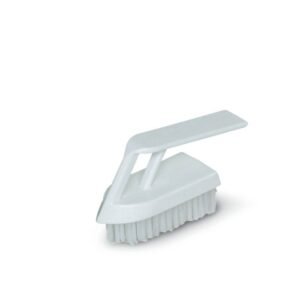 Hand and nail brush white plastic Thomas