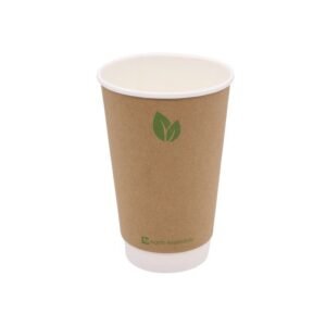 HOT CUP SINGLE WALL PACK OF 51 KRAFT 47.3CL FSC PAPERBOARD EARTH ESSENTIALS