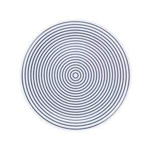 HYPNOTIC ROUND FLAT PLATE RIMLESS Ø31CM PORCELAIN DIGI RAK