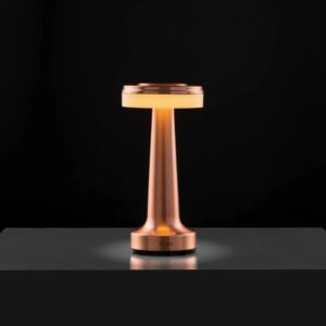 IGNIS LED WIRELESS TABLE LAMP ROSE GOLD 10-12HOURS ROSHA