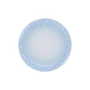 INTRICATE ROUND FLAT PLATE RIMLESS Ø24CM PORCELAIN DIGI RAK