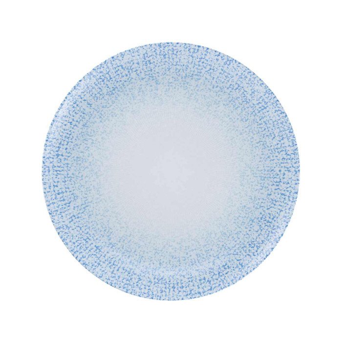INTRICATE ROUND FLAT PLATE RIMLESS Ø31CM PORCELAIN DIGI RAK