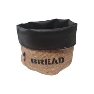 JUTTE/SONOSKAI BLACK ROUND BASKET Ø15CM