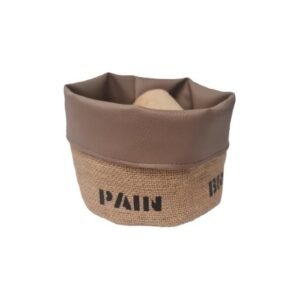 JUTTE/SONOSKAI TAUPE ROUND BASKET D15CM