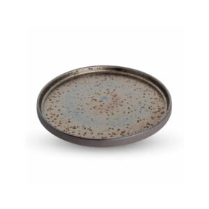 KINKESSHO ROUND PLATE BRONZE D25CM KORIN