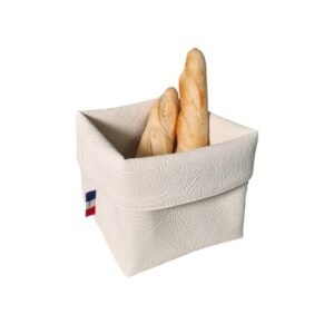 KRAFT WHITE SQUARE BASKET 12X12CM SONOCLEAN