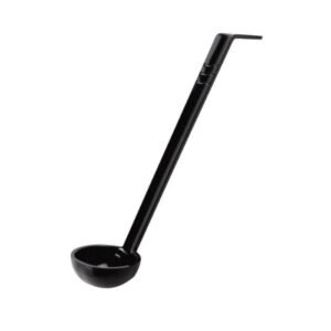 LADLE L21.6CM 2.5CL BLACK POLYCARBONATE