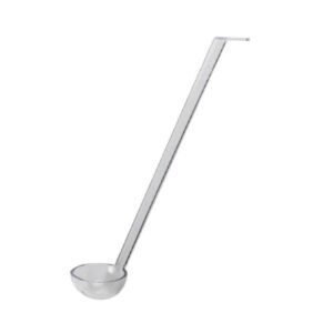 LADLE CLEAR L21.6CM 2.5CL POLYCARBONATE