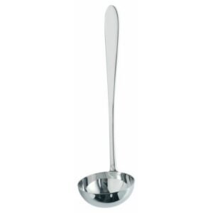 Ladle silver stainless steel 18/10 27.8x8.8x8.5 cm