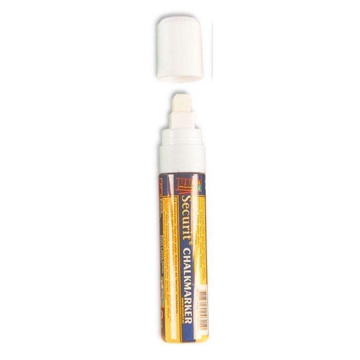 Large-point chalk marker white Securit