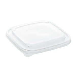 Lid square transparent 17x17 cm Be Pulp (50 units)