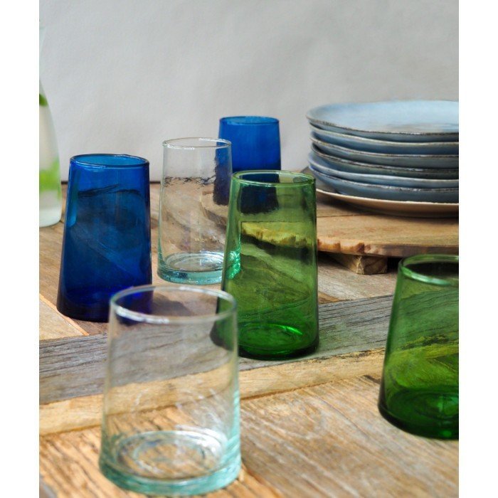 lily-tumbler-25cl-recycled-glass-blue-promundi