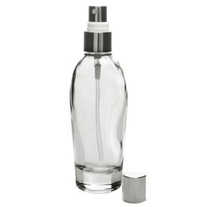 MARTINI MISTER 10CL D5XH16CM GLASS WITH ALUMINIUM SPRAY PUMP
