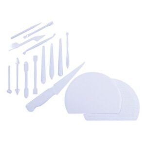 MARZIPAN MODELLIZING SET OF 15 TOOLS