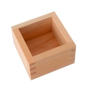 MASU SAKE CUP 8.5X8.5XH6CM WHITE PINE WOOD