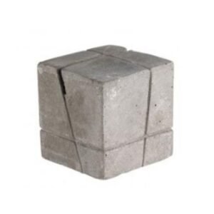 MENU LABEL HOLDER ELEMENT SQUARE L3.4CM CONCRETE PACK OF 4