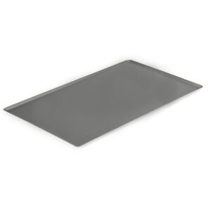 Metal patisserie sheet not perforated aluminium GN 2/1 65x53 cm 2 mm not oblique edges De Buyer