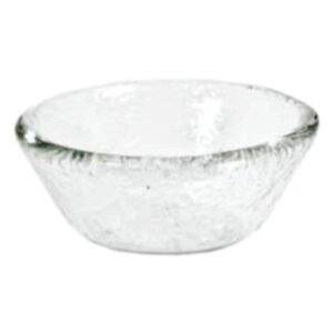 MINI BOWL ROUND CLEAR Ø9CM H4CM GLASS TIGER