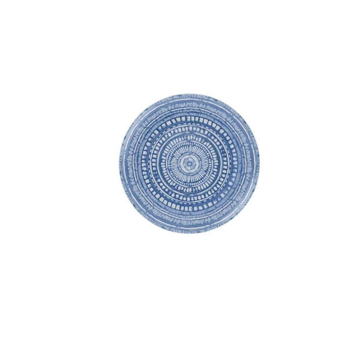 MIRAGE ROUND FLAT PLATE RIMLESS Ø15CM PORCELAIN DIGI RAK